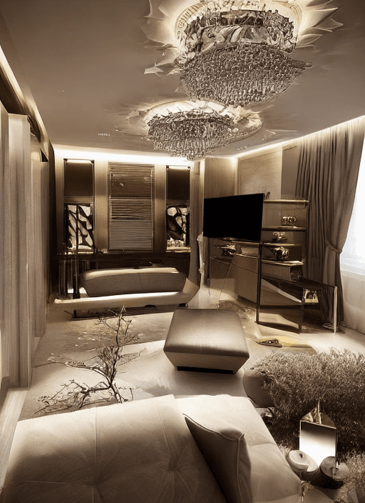 Generated photo of a room with Interior