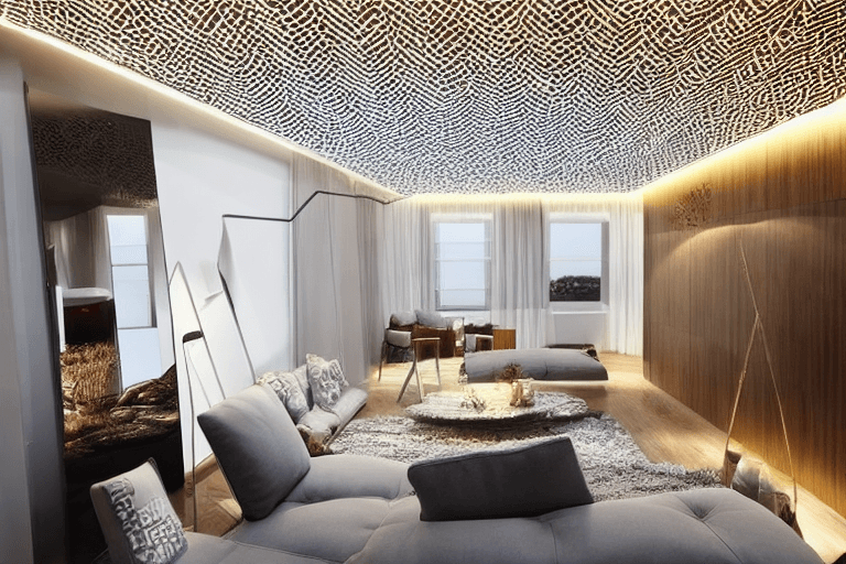 Generated photo of a room with Interior